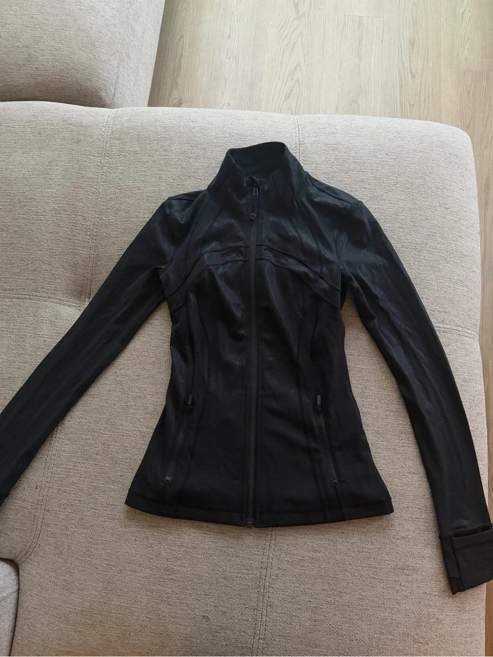Sparkling Black Lululemon Define Jacket